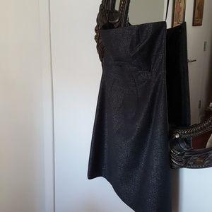 Theory "Connie" strapless dress- color Mica